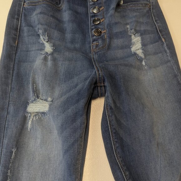 Cello Size 3 Distressed Skinny Jeans - Picture 4 of 16